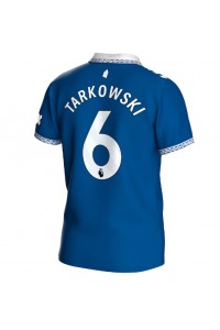 Everton James Tarkowski #6 Jalkapallovaatteet Kotipaita 2023-24 Lyhythihainen
